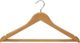 Hotel Wooden Male Hanger with Notches