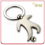 Football Player Metal Zinc Alloy Keychain Promotional Gift