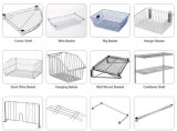 2'x6' Chrome Wire Mesh Gridwall Hook Panel