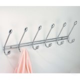 Bathroom C Shape Towel Hanger Rack