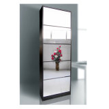 New Design 5 Door with Mirror Shoe Cabinet Rack Storage