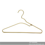 Fashion Design Rose Gold Brass Aluminium Top Clothes Hangers for Jeans