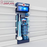 Pop Metal Customized Floor Stand Toothbrush Display Rack