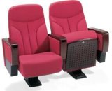 Soft Folding Auditorium Chair / Theater Seats with Cup Holder, Writing Tablet for VIP Zone of Footballs Tadium