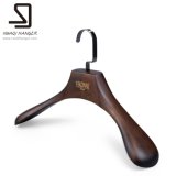 High Quality Brown Wooden Clothes Hanger for Men