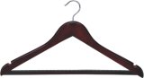 Popular Pants Male Hanger Wooden with Slip Bar