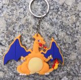 Hot Sales 3D Cartoon Rubber Key Chain for Promotion Gift