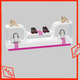 Wooden Shoe Display Shelf Stand for Shop