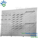Store Metal Wall Panel Display Stand for Sports Shoes Retail Store