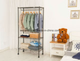 OEM Portable Wardrobe Rack Ikea Bedroom Metal Garment Closet Organizer