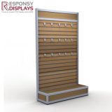 Shopping Mall Large Slat Wall MDF Display for Baby Clothes