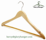 Natural Wood Garment Usage Top Wooden Hanger