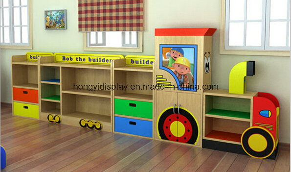 Childish Car Style Wooden Gondola