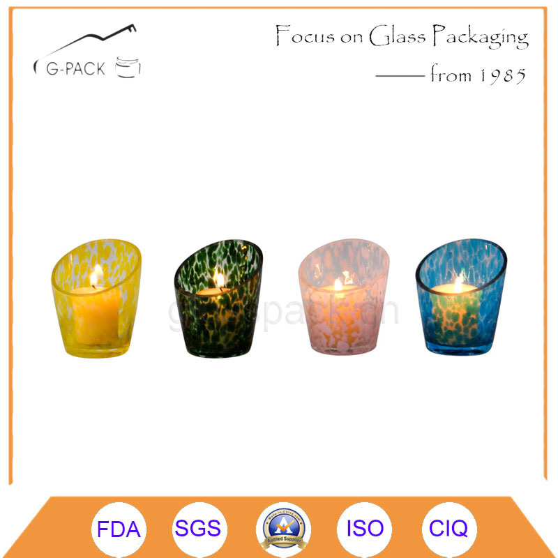 Clear Shot Glass Candle Holder/Candle Lamp
