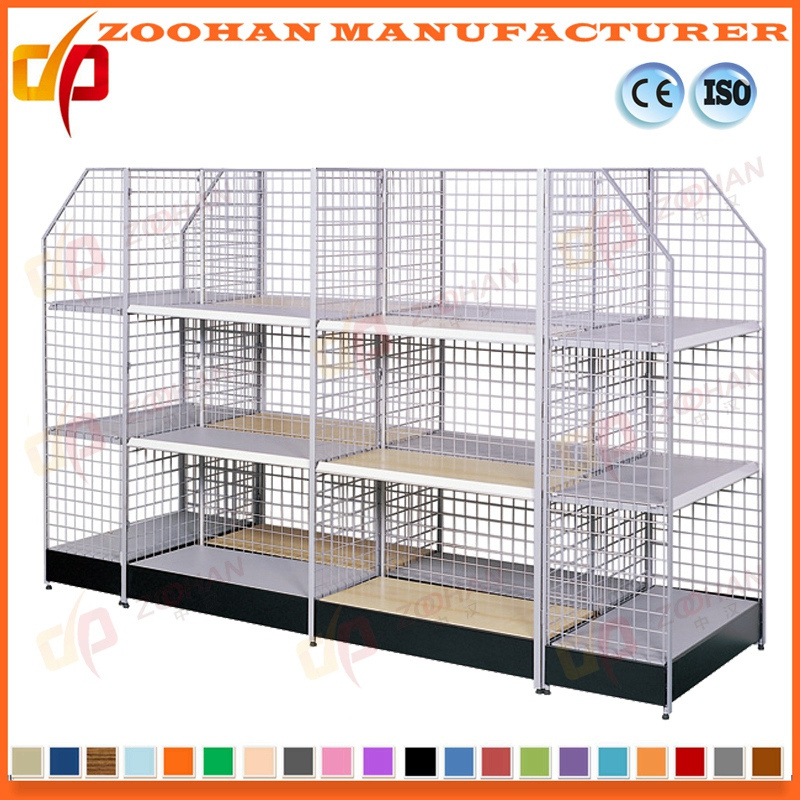 Top Quality Metal Display Rack Storage Shelving Supermarket Shelf (Zhs141)