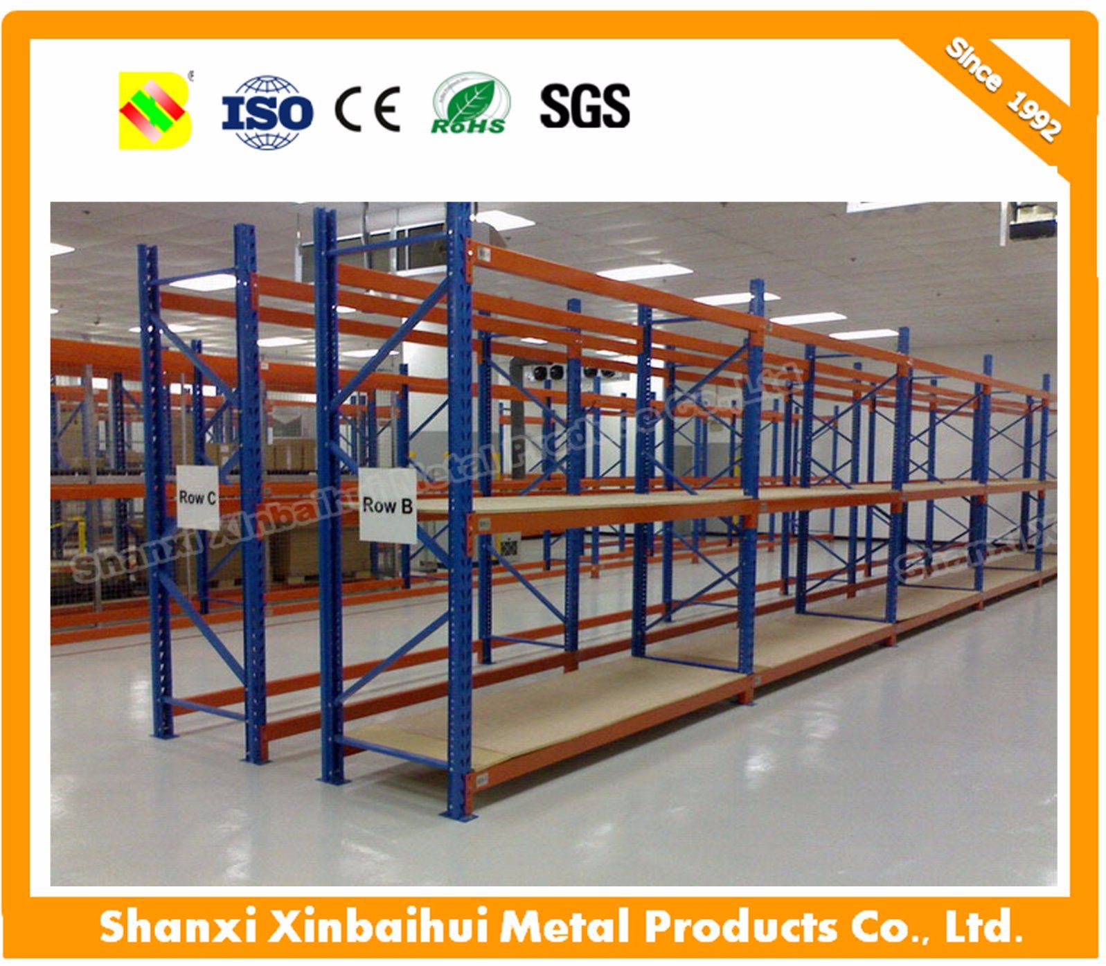 High Load Capacity and Detachable Warehouse Rack