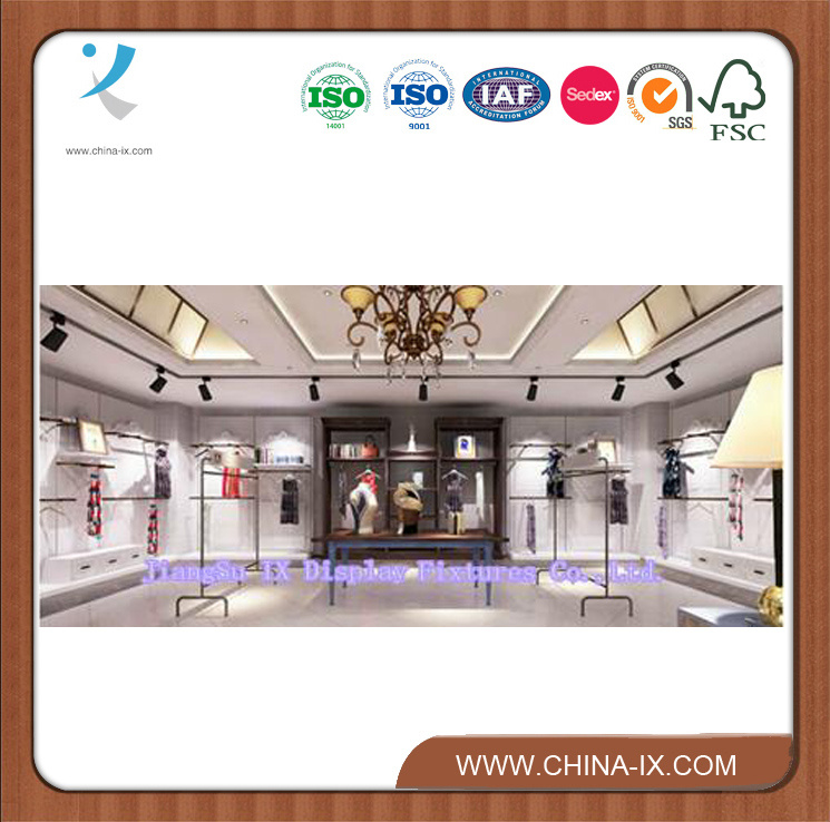 Pop Interior Exhibition Display Rack for Clothes Shop Exhibition Room