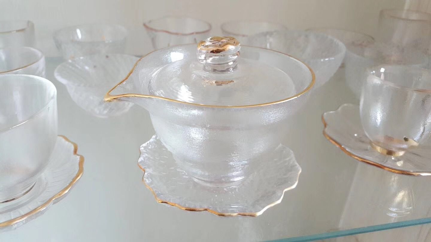 Manufacturer Selling Glass Material Clear Glass Tea/Water Cups