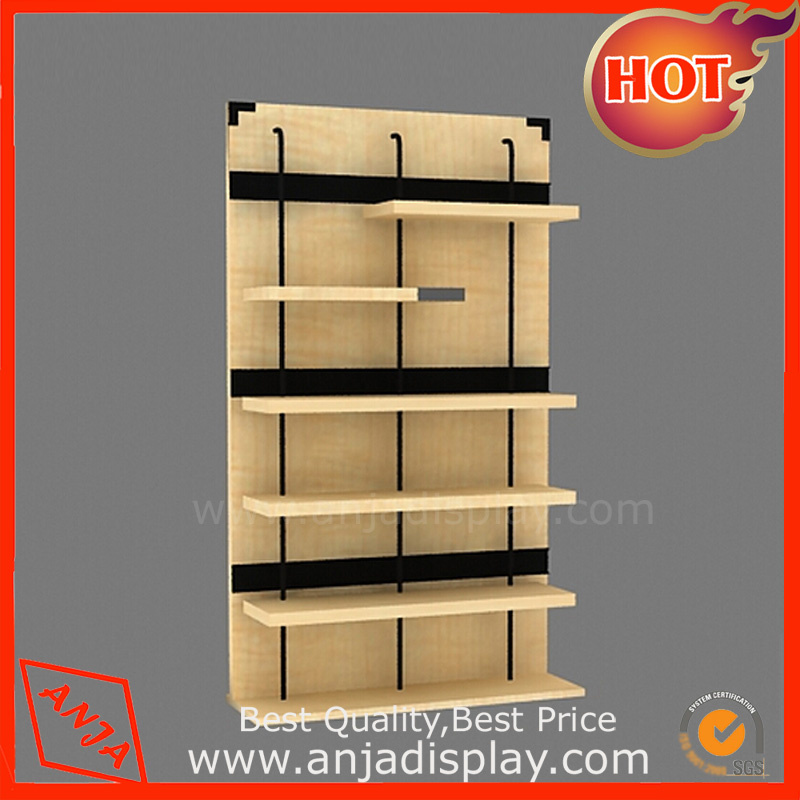 Wooden Wall Display Shelf for Shoes