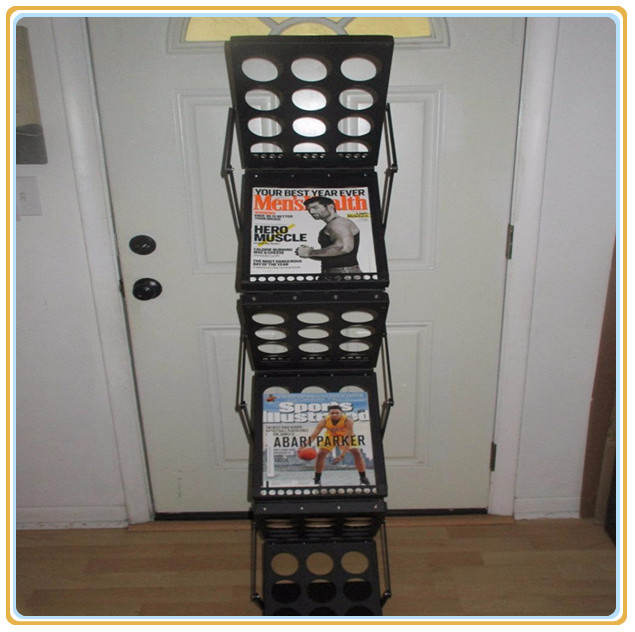 Hot Sales Advertising Magazine Racks /Metal Brochure Holder /Display Racks