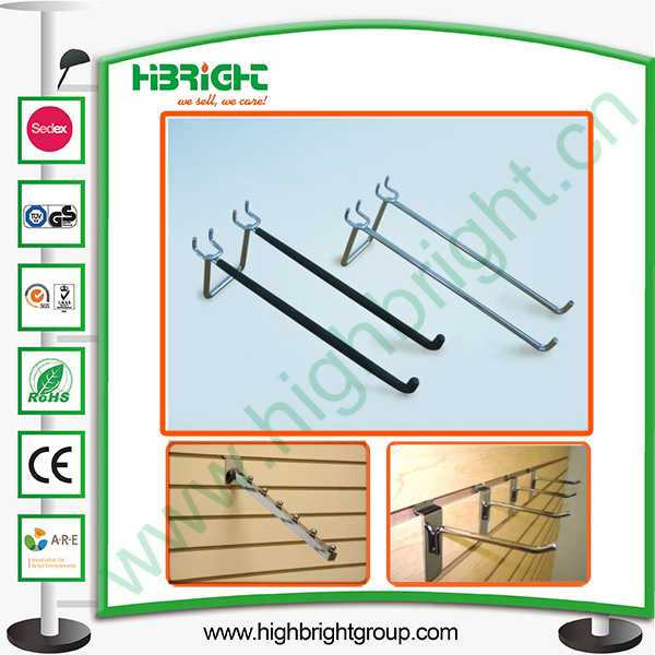 Pedboard Display Hooks Slat Wall MDF Display Hooks