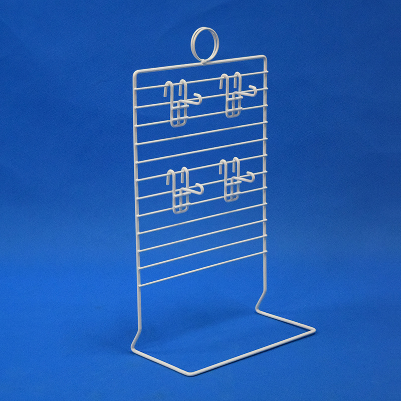 Store Counter Iron Wire Exposition Display Rack (PHD8001)