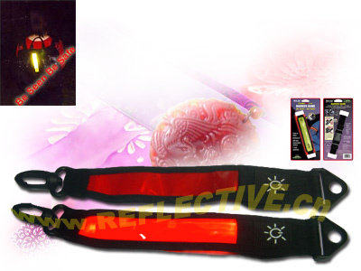 Reflective LED Safety Light Clip on Hanger