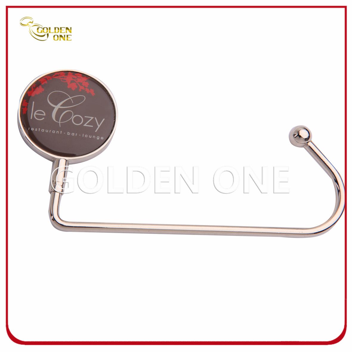 Custom Epoxy Coating Round Shape Metal Bag Holder