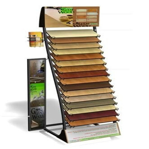 60PCS Capacity Custom Quartz Stone Sample Tower Display Rack for Granite and Marble Supplier