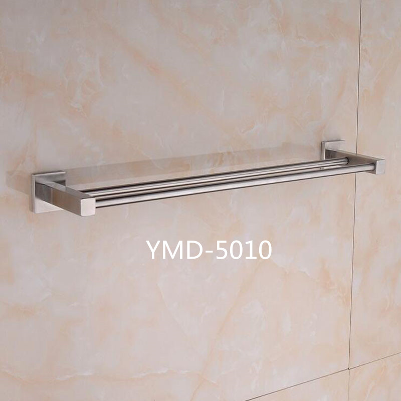 Bathroom Accessory Double Towel Rail Stainless Steel Double Towel Rail