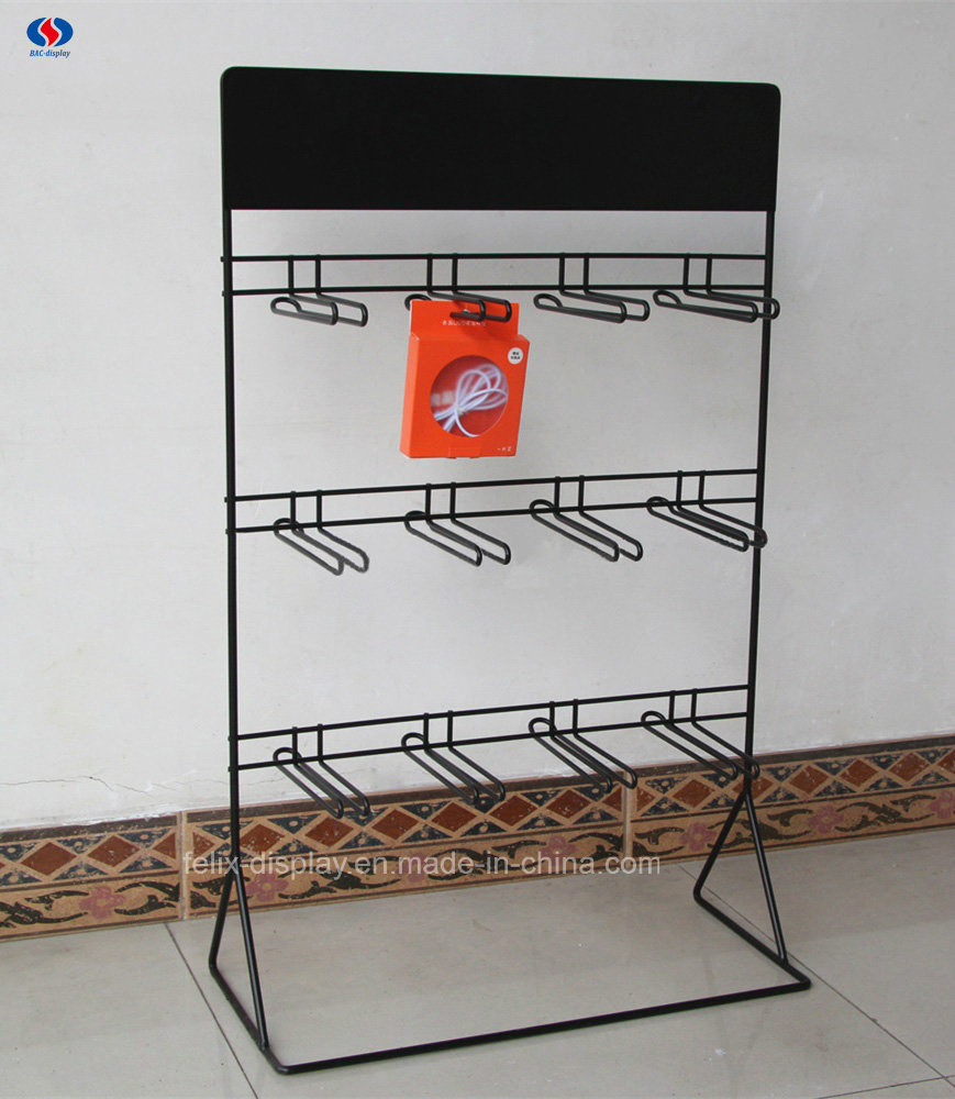 Car Accessories /Mobile Phone Accessories Floor Standing Display Rack