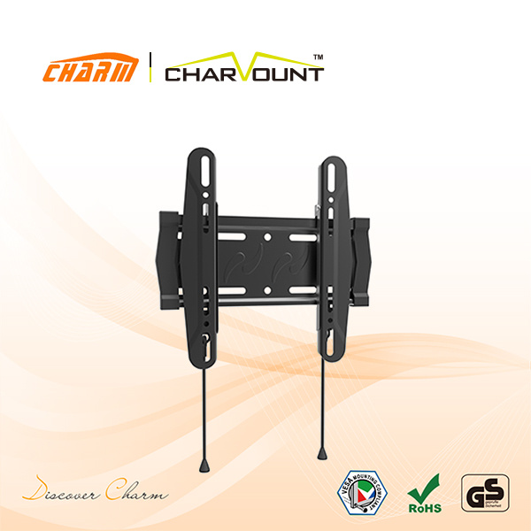 Classic Fixed Bracket TV Wall Mount with Spring Lock (CT-PLB-E611)