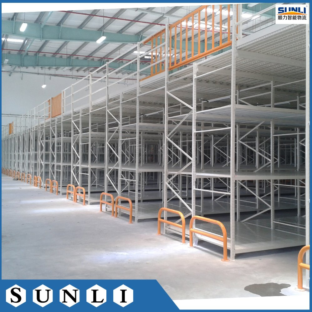 Multi Level Storage Rack Modular Rack Supported Mezzanine Racking