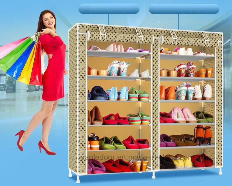 Shoe Cabinet Shoes Racks Storage Large Capacity Home Furniture DIY Simple Portable Shoe Rack (FS-11) 2018