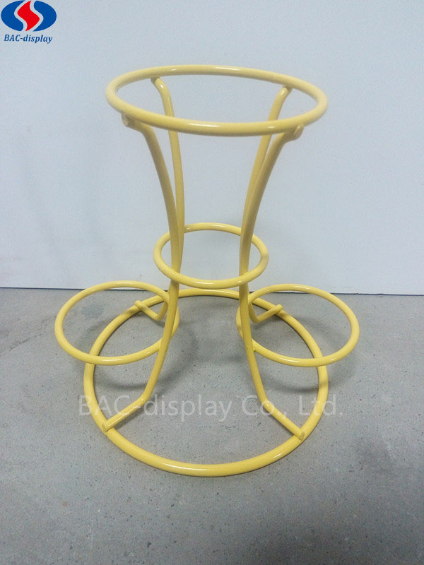 Simple Designed Small Metal Display Rack Snacks Food Snacks Table Top Display Shelves