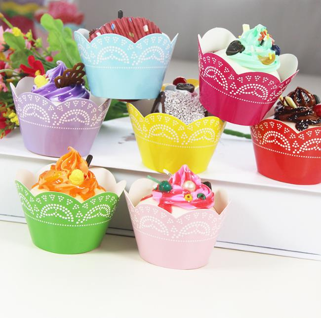 12PCS Packing Cupcake Muffin Paper Holders