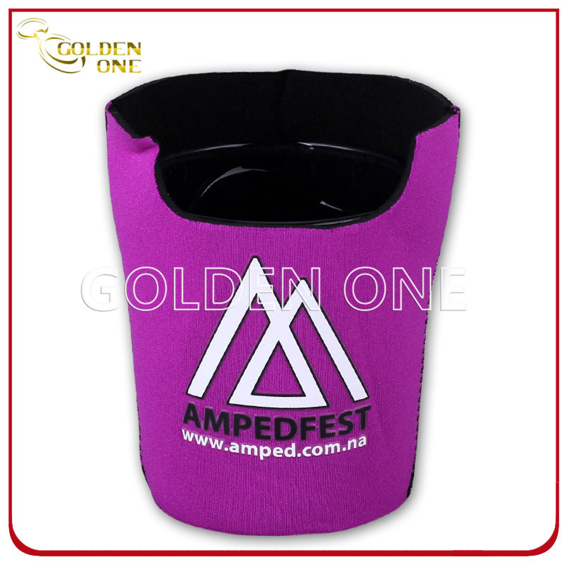 Factory Supply Printed Neoprene Stubby Can Cooler
