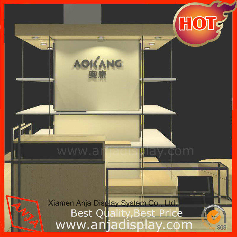 MDF Store Shoe Display Racks Units