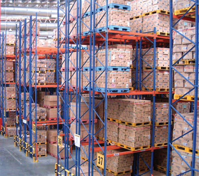 Warehouse Rack by High Quality Steel Material