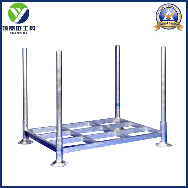 Logistical Storage Hot Galvanized Mobile Rack/Euro Steel Pallets