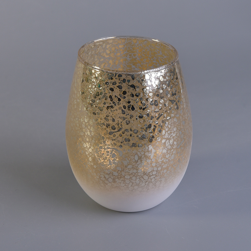 Votive Holder Grande Gold Mercury Glass Candle Holders