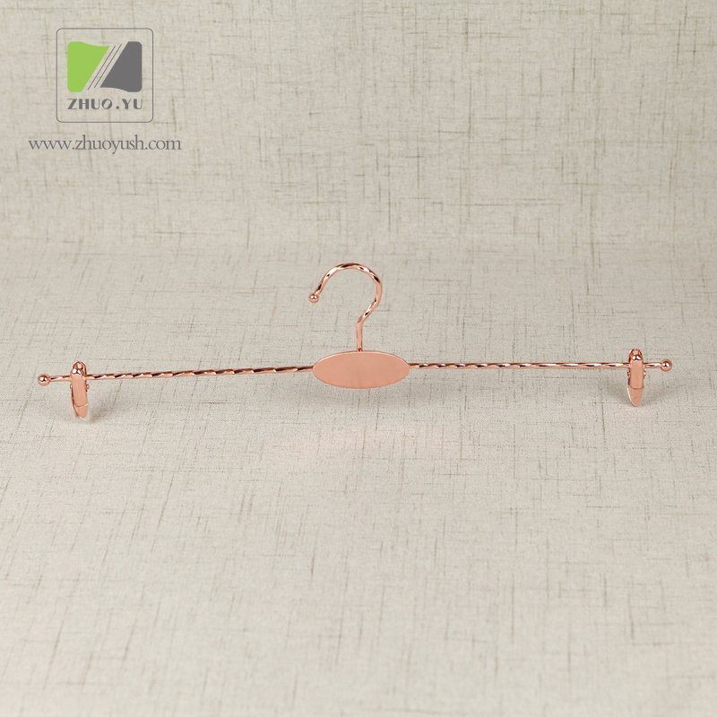 Customized Special Torsion Metal Wire Coat / Pant Hangers