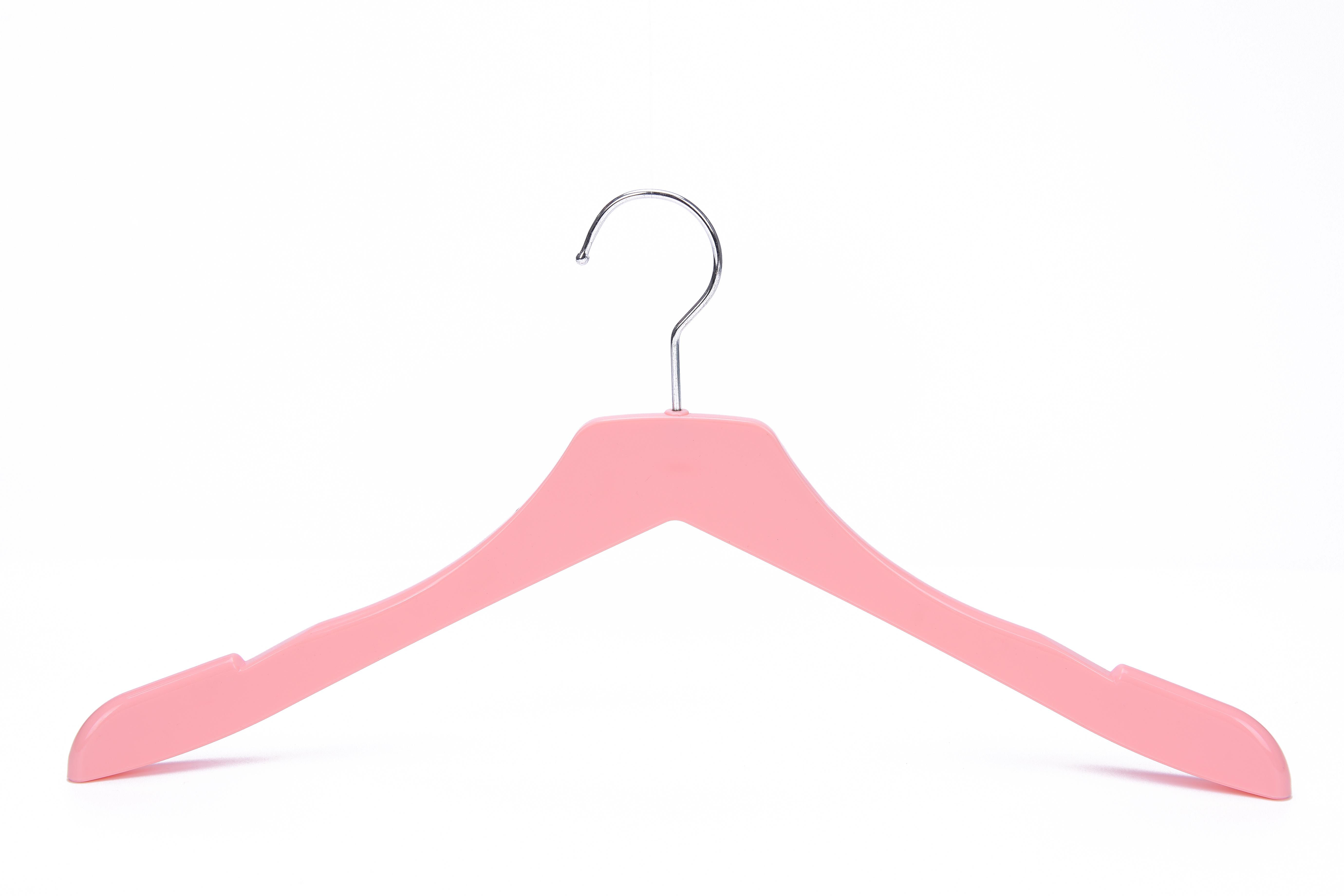 Useful Gold Plastic Hanger Colorful for Clothes and Jacket