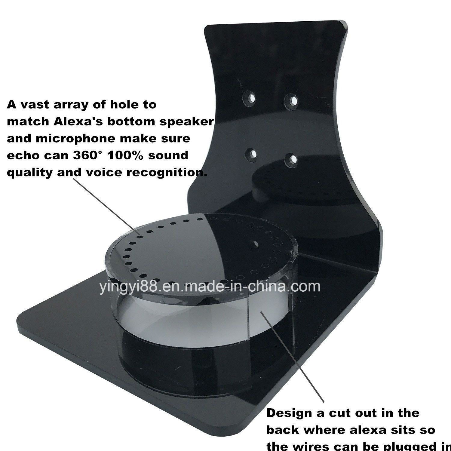 Top Selling Acrylic Display Speaker Stand for Amazon Echo DOT