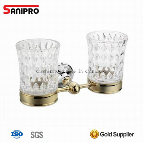 Sanipro Wall Mounted Tumbler Toothbrush Holder for Shower