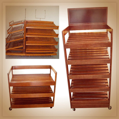Shampoo MDF Double Side Pop Display Stand