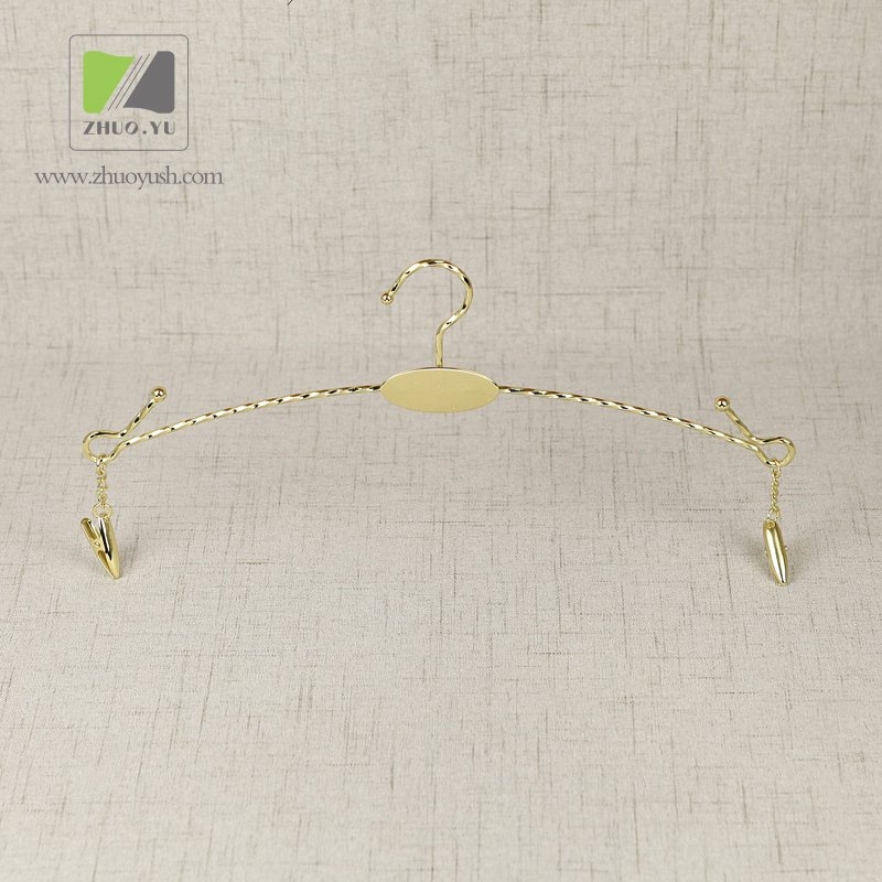 Customized Golden Bra Metal Hanger