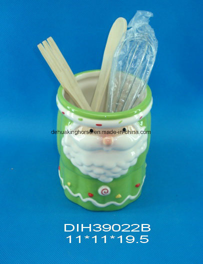 /proimages/2f0j00DwUahIGkYecV/hand-painted-ceramic-utensil-holder-with-santa-design.jpg