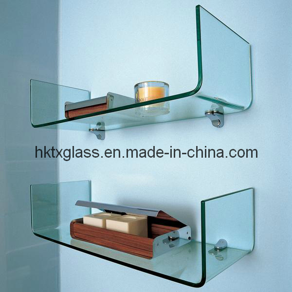 Curved Glass Shelf