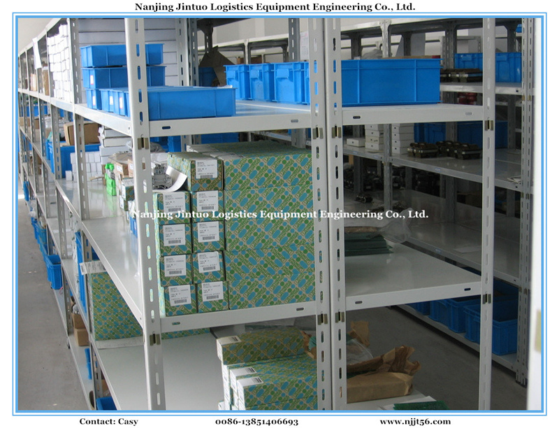 Warehouse Storage Light Duty Rack, Slotted Angle Rack